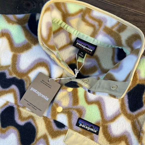 Patagonia Jackets & Blazers - Patagonia Lightweight Synchilla Snap-T Pullover Sweater Women's XS Small Current